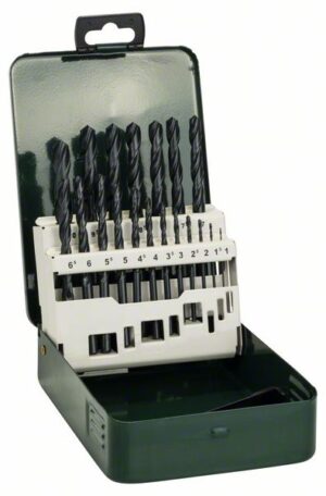 Set burghie Bosch pentru metal HSS-R, DIN 338, 19 buc.