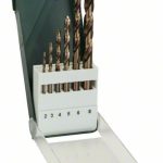 Set burghie Bosch pentru metal HSS-Co, DIN 338, 6 buc.