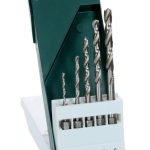 Set burghie pentru metal HSS-G cu tija hexagonala, 5 buc. 2,0; 3,0; 4,0; 5,0; 6,0 mm