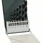 Set burghie Bosch elicoidale pentru lemn, 8 buc.