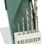 Set burghie Bosch pentru lemn cu tija hexagonala, 5 buc.
