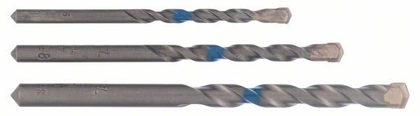Set burghie Bosch pentru beton, 3 buc. Set burghie Bosch pentru beton, 3 buc.