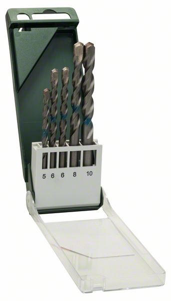 Set burghie Bosch pentru beton, 5 buc. Set burghie Bosch pentru beton, 5 buc.