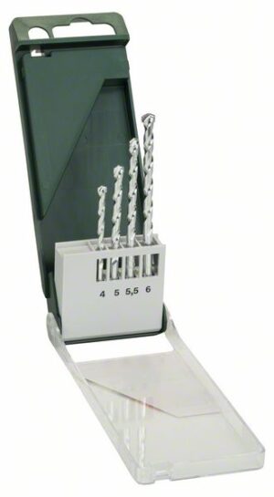 Set burghie Bosch pentru piatra, 4 buc.