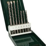 Set burghie Bosch SDS plus pentru gaurire cu percutie, 7 buc.