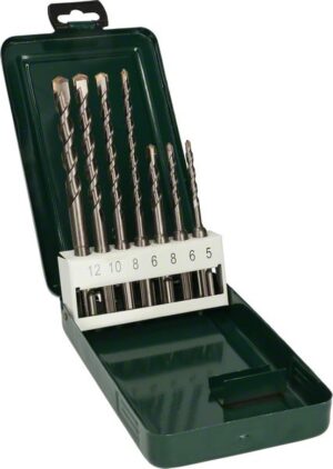 Set burghie Bosch SDS plus pentru gaurire cu percutie, 7 buc.