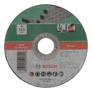 Disc de taiere, varianta dreapta, piatra D= 115 mm