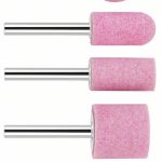 Set pietre de slefuit, 5 buc. Tija de prindere 6 mm; granulatie 60; 25; 15; 15; 25; 20 x 24; 30; 30; 25; 25 mm
