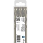 Burghiu pentru metal tip HSS-Co DIN 338 9.5 x 81 x 125 mm set 5 bucati