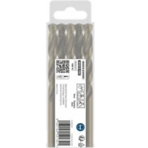 Burghiu pentru metal tip HSS-Co DIN 338 9.5 x 81 x 125 mm set 5 bucati