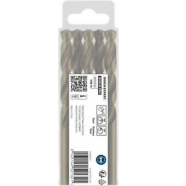 Burghiu pentru metal tip HSS-Co DIN 338 9.5 x 81 x 125 mm Burghiu pentru metal tip HSS-Co DIN 338 9.5 x 81 x 125 mm set 5 bucati