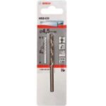Burghiu pentru metal tip HSS-Co. DIN 338 4.5 x 47 x 80 mm
