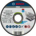Disc taiere drept Standard Inox 115x22.23x1.0 mm
