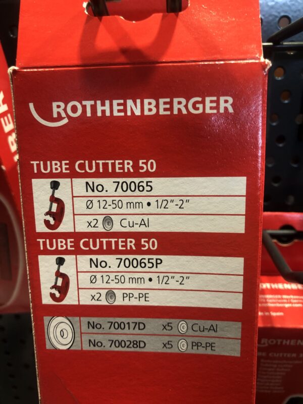 TAIETOR tevi TUBE CUTTER 12-50 MM