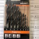Trusa burghie pentru lemn 3-10mm ALPEN CV/HSS TM8, 8
