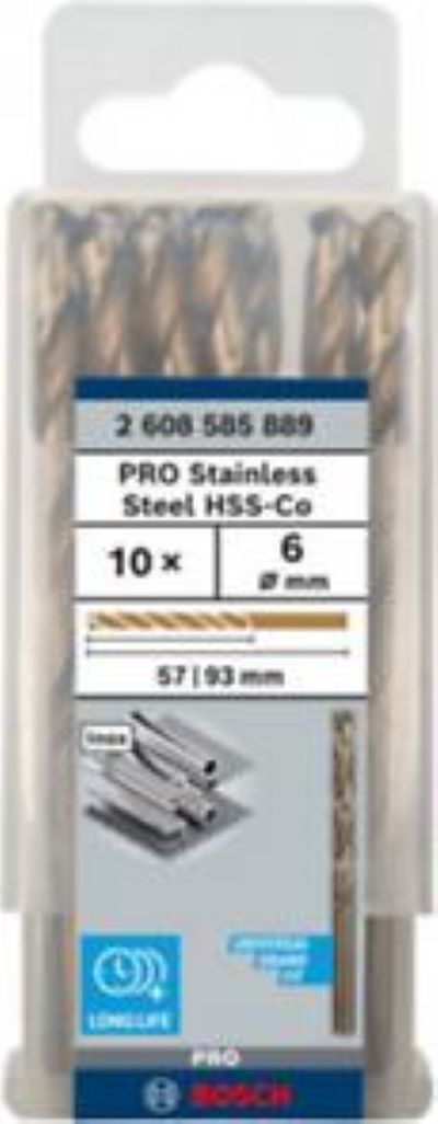 Burghiu pentru metal 6x57x93 mm Burghiu pentru metal 6x57x93 mm set 10 buc