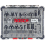 Set de freze mixt PRO tija 6 mm