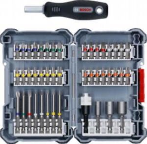 Set Bosch 45 acces EXTRA HARD-biti+surubelnita