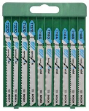 Set de 10 panze pentru ferastrau vertical sistem de prindere în T