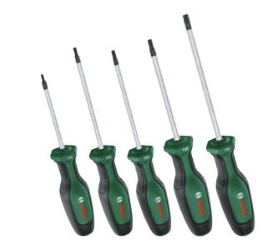 Set de 5 surubelnite Torx Bosch Set de 5 surubelnite Torx Bosch