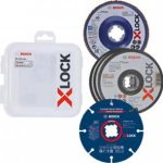 Discuri polizor mixte 125 mm X-LOCK set 5 bucati