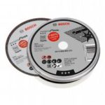 Disc taiere inox 125x1 mm set 10 bucati in cutie metalica