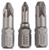 Biti Extra Hard set 3 bucati PZ1 PZ2 PZ3 25 mm