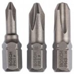 Biti Extra Hard set 3 bucati PH1 PH2 PH3 25mm