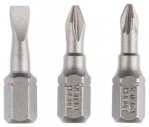 Biti Extra Hard set 3 bucati S 0.6x4.5 PH1 PZ1 25 mm