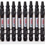 Biti cu 2 capete Impact Control 65 mm PH2 T20 set 8 bucati