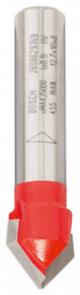 Freza caneluri V 8x12.7x10x44.5 mm 90°