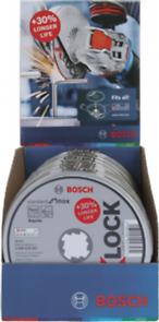 Disc standard pentru inox Inox 10x125x1x22,23mm X-Lock