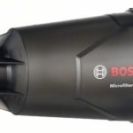 Recipient cu filtru pentru praf (negru)