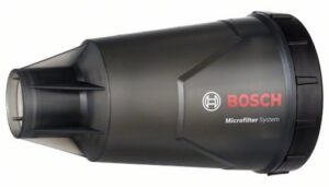 Recipient cu filtru pentru praf (negru)