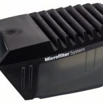 Recipient cu filtru pentru praf (negru)