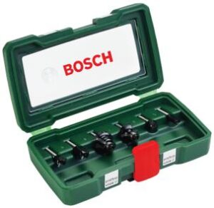 Set de freze de profilare TC 6 buc. tija de 6 mm