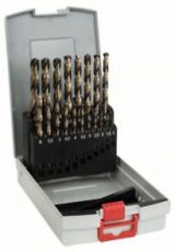 Set de burghie pentru metal ProBox HSS-Co (aliaj de cobalt) 19 buc. DIN 338