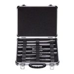 Set SDS-Plus 9 burghie 2 dalti cutie metal