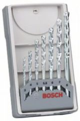 Set 7 burghie CYL-1 pentru zidarie 3/4/5/5,5/6/7/8 mm