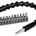 Set 11 piese biti cu extensie flexibilă din plastic SDB 300 mm