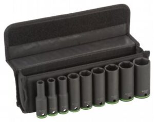 Set 9 chei tubulare lungi 1/2"
