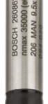 Freza sfert de tor 8x9,5x10,5x41 mm R 3,2 mm