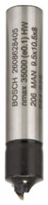 Freza sfert de tor 8x9,5x10,5x41 mm R 3,2 mm
