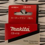 Set perii carbuni Makita pentru rotopecutoare si masini gaurit