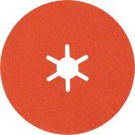 Disc din fibre ceramice Prisma EXPERT R782 100 mm, 16 mm, G 80