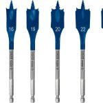 Set de burghie plate EXPERT Self Cut Speed, 13/16/19/20/22/25 mm, 6 buc.