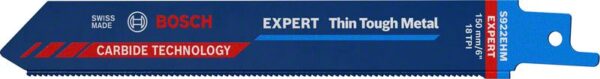 2608900361_bo_pro_u_f_1_2345186 Panze de ferastrau sabie S 922 EHM EXPERT Thin Tough Metal, 3 buc. - imagine 1