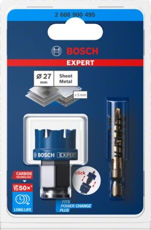 Carota EXPERT pentru foi metalice 27x5 mm