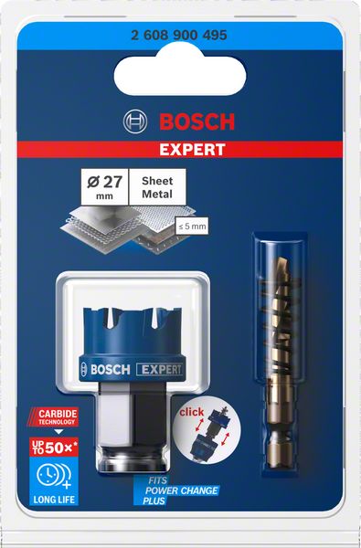 Carota EXPERT foi metalice 27x5 mm Carota EXPERT pentru foi metalice 27x5 mm
