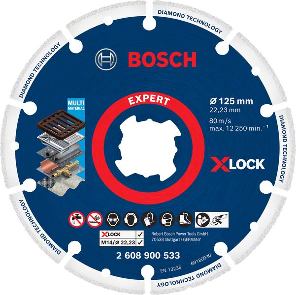 Disc de taiere X-LOCK EXPERT Diamond Metal Wheel, 125 x 22,23 mm Disc de taiere X-LOCK EXPERT Diamond Metal Wheel, 125 x 22,23 mm